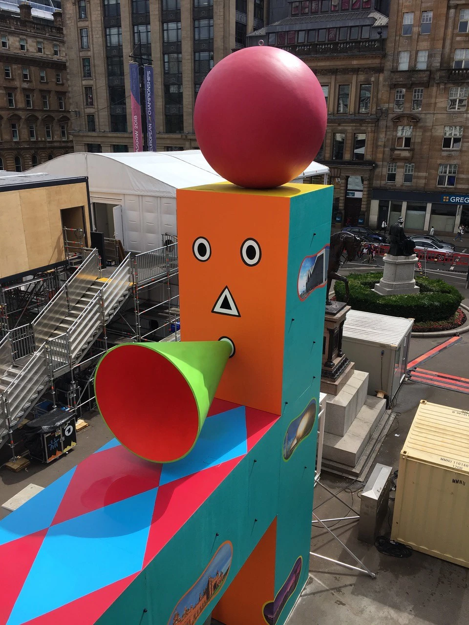 A Glasgow Spectacular, Steel & Plywood, 2018