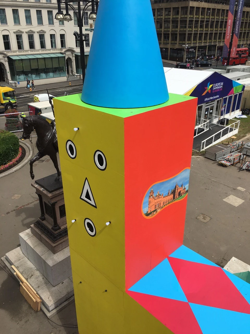 A Glasgow Spectacular, Steel & Plywood, 2018