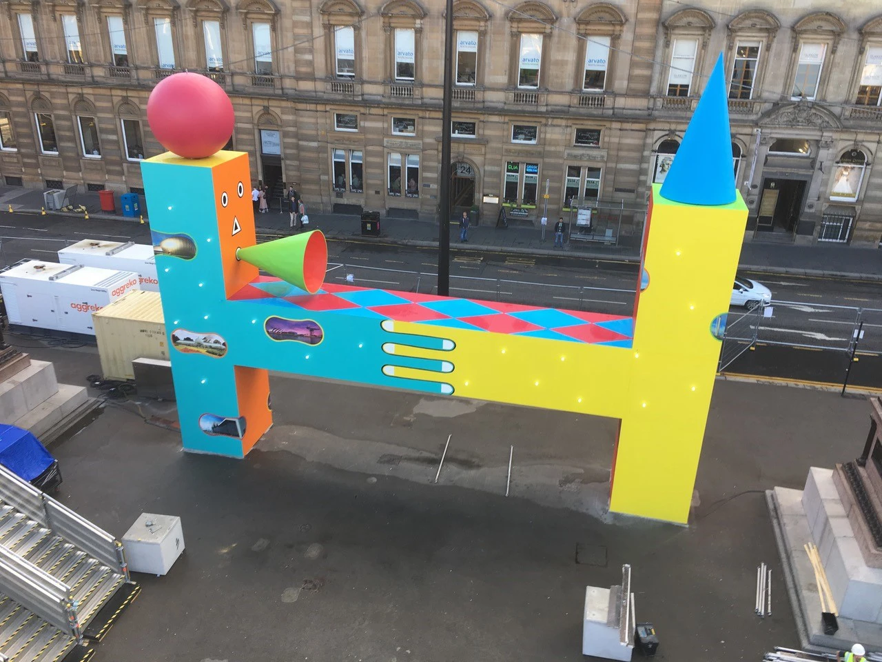 A Glasgow Spectacular, Steel & Plywood, 2018