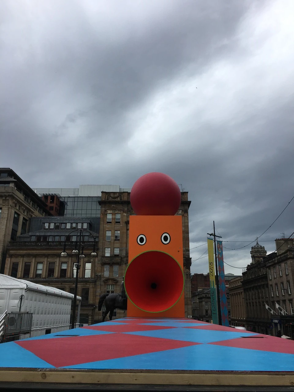 A Glasgow Spectacular, Steel & Plywood, 2018