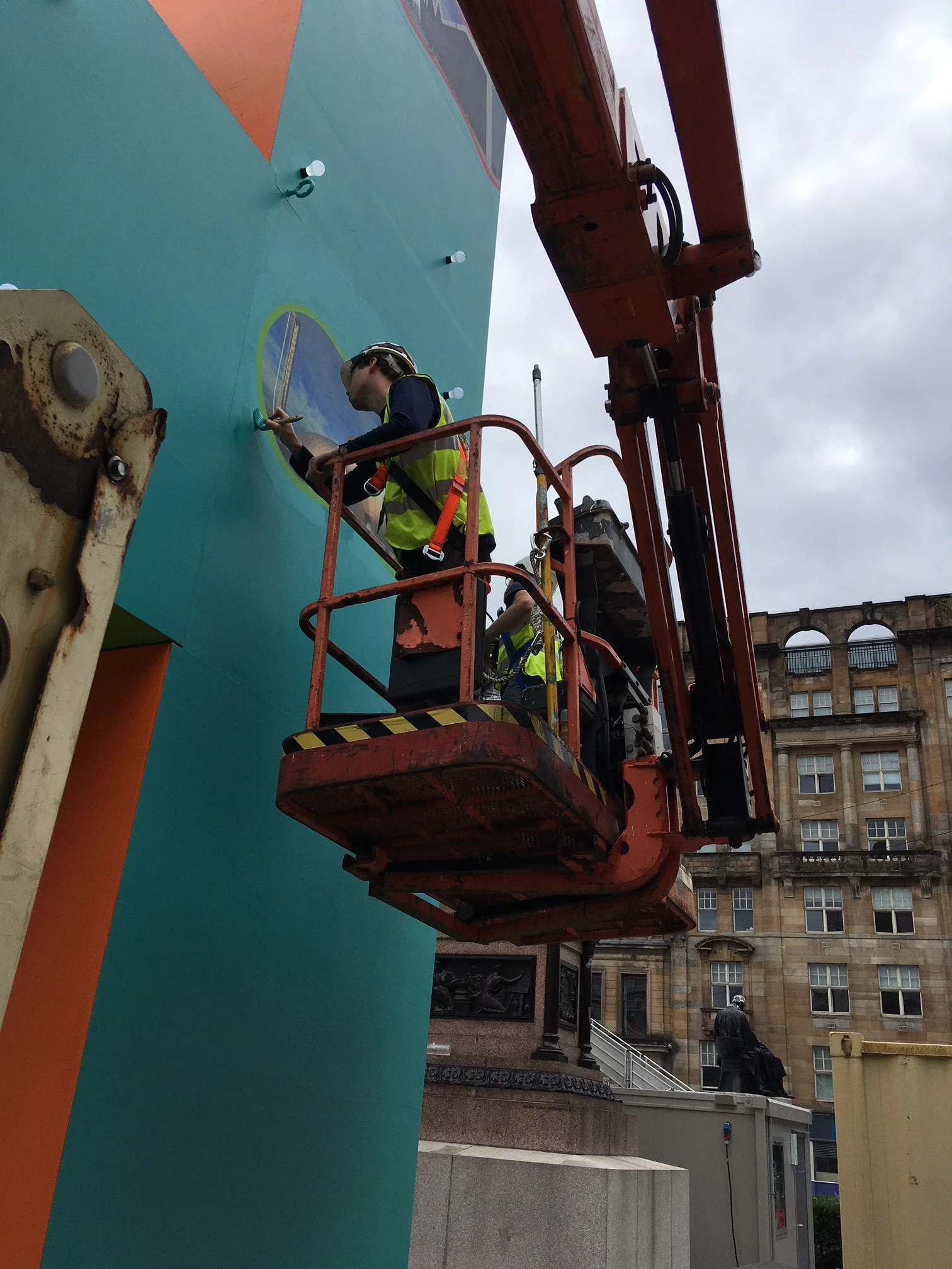 A Glasgow Spectacular, Steel & Plywood, 2018