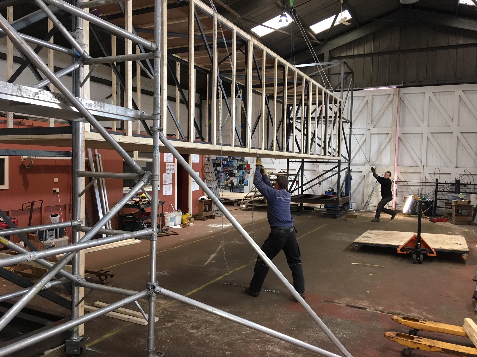 A Glasgow Spectacular, Steel & Plywood, 2018