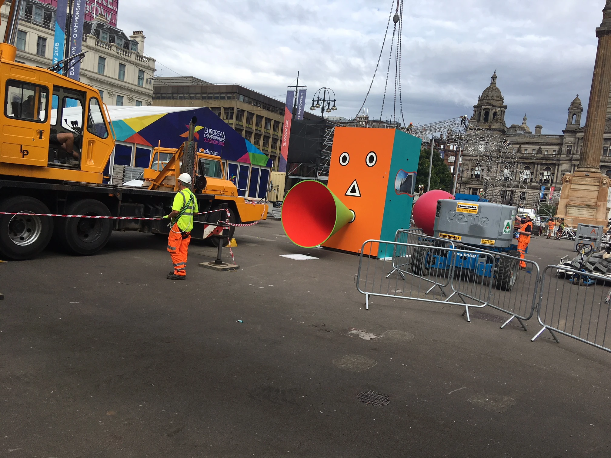 A Glasgow Spectacular, Steel & Plywood, 2018