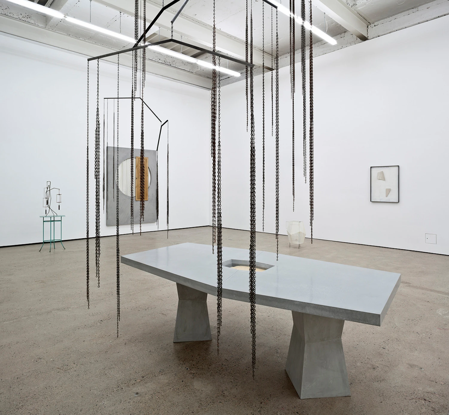 All Over / Again / And Again, Jesmonite & Steel, 2013