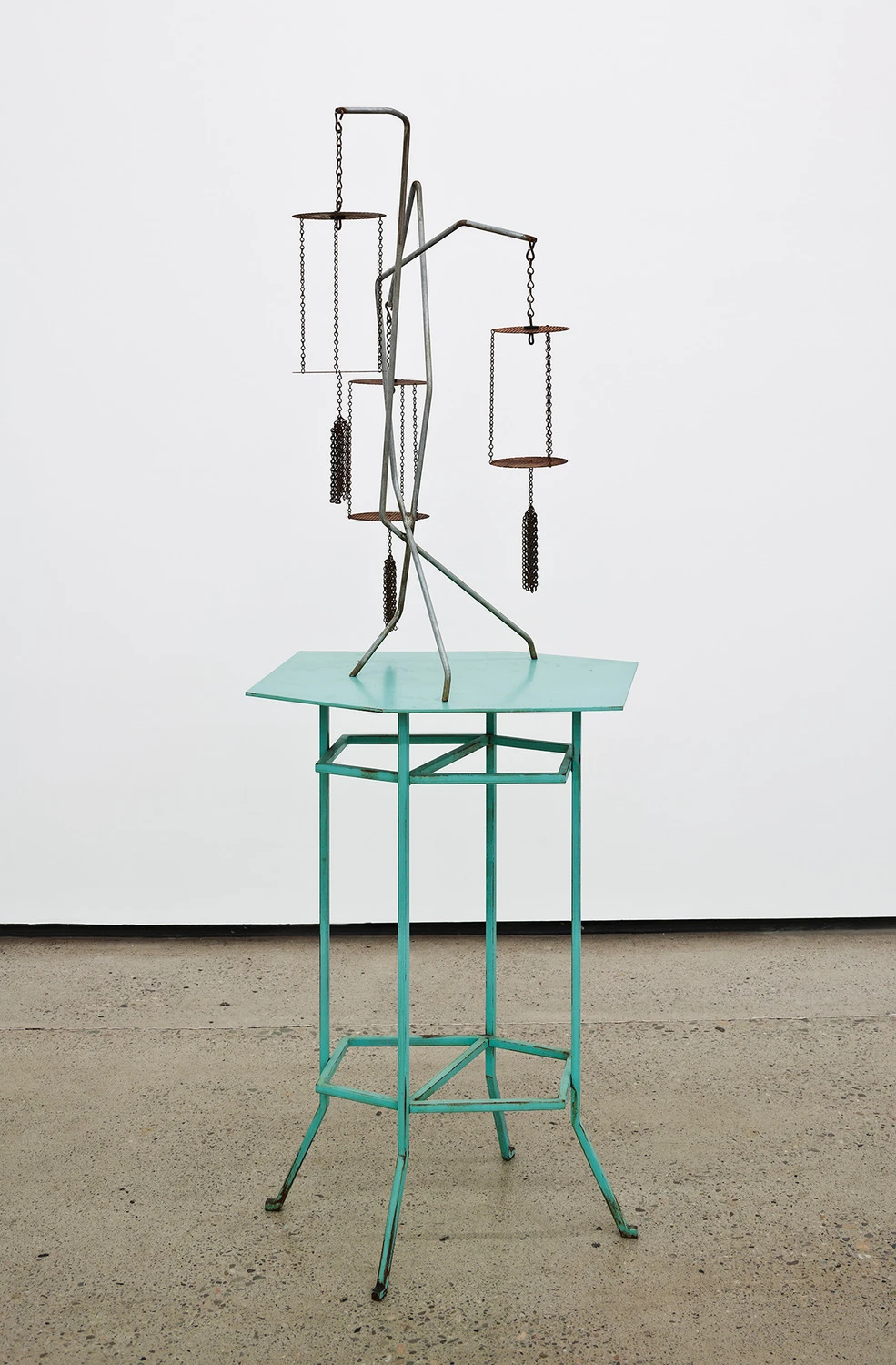 All Over / Again / And Again, Jesmonite & Steel, 2013