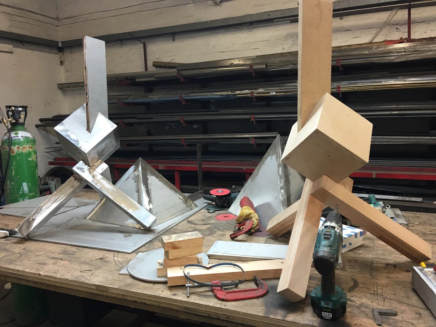 Alpha Beta Gamma, Steel, 2016