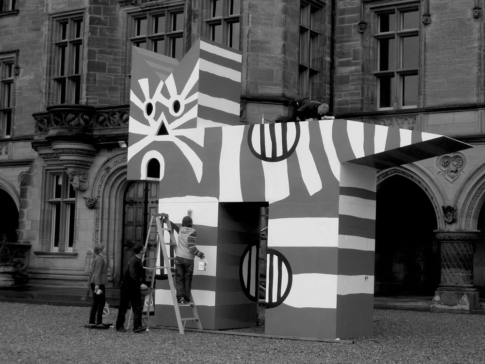 An Indirect Exchange Of Uncertain Value, Steel & Plywood, 2011
