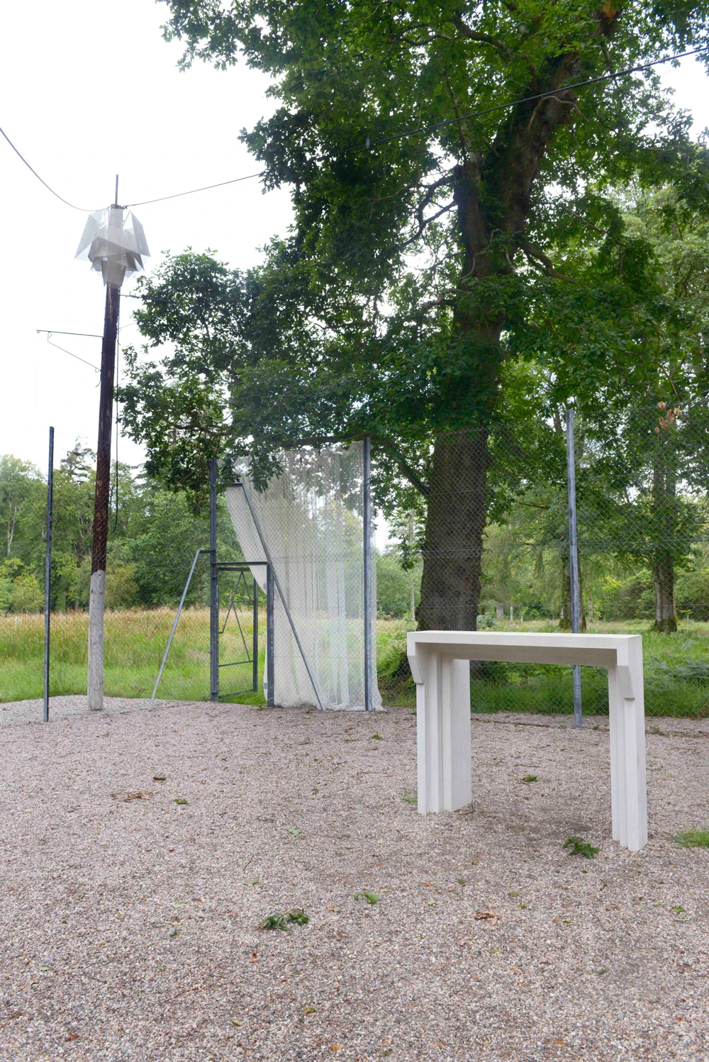 An Inn For Phantoms Of The Outside And In, Stainless & Mild Steel, 2019