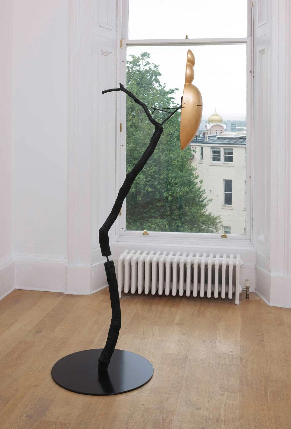 Blast Trees (at Twilight), Steel, 2017