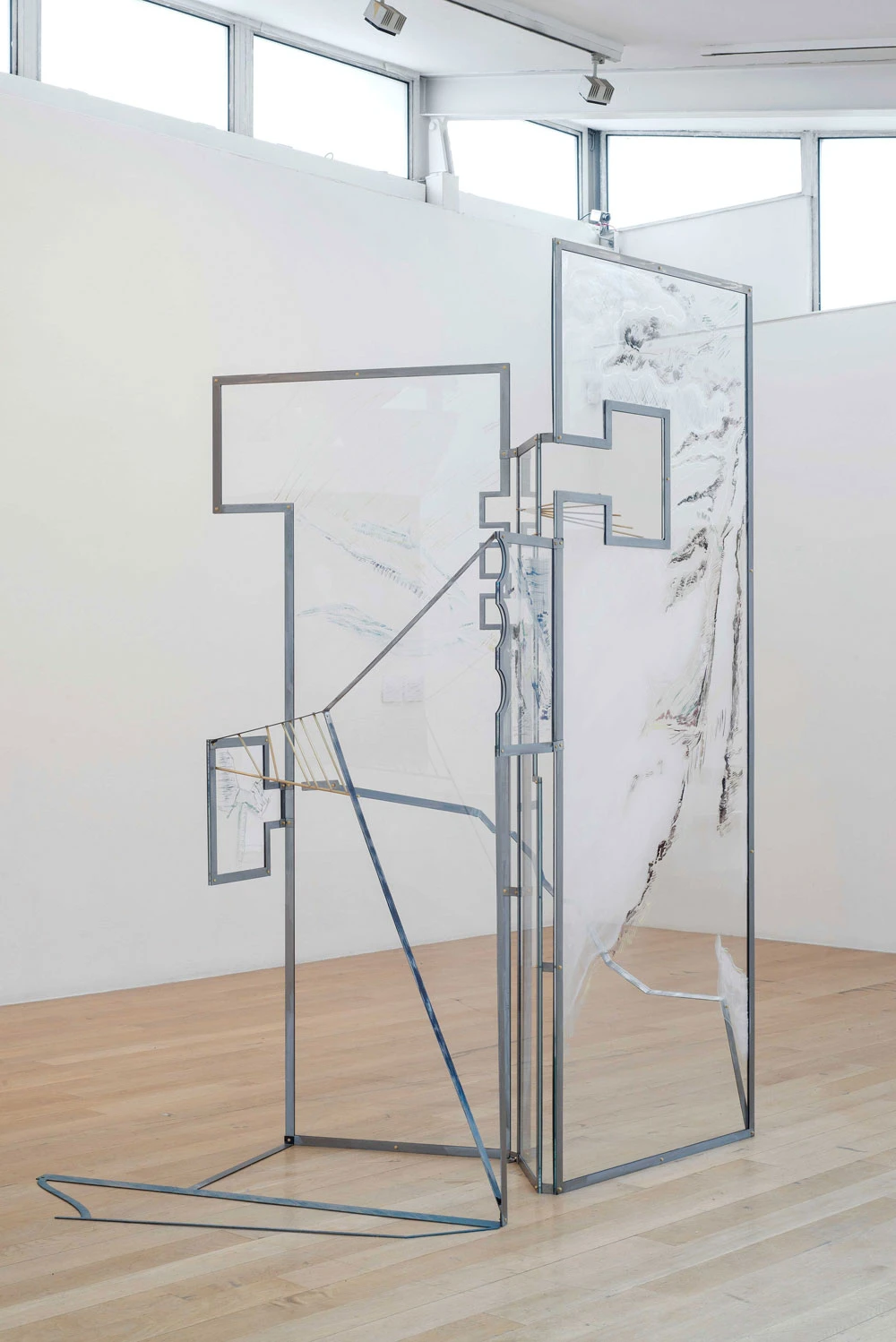 Change The Setting, Brass, Steel, Aluminium, Etched Glass & Acrylic , 2015