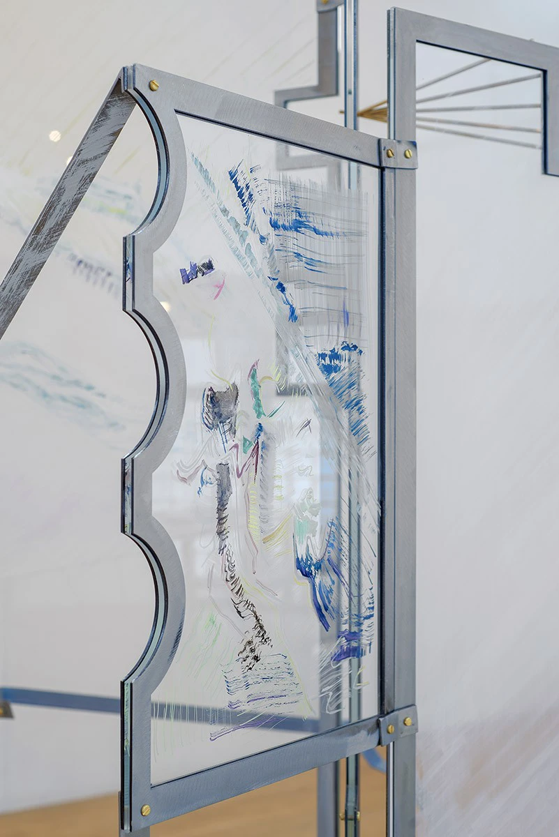 Change The Setting, Brass, Steel, Aluminium, Etched Glass & Acrylic , 2015
