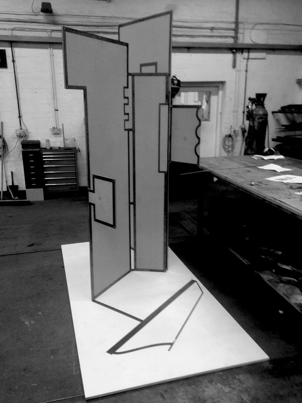 Change The Setting, Brass, Steel, Aluminium, Etched Glass & Acrylic , 2015