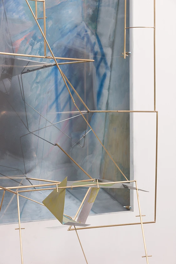 Change The Setting, Brass, Steel, Aluminium, Etched Glass & Acrylic , 2015