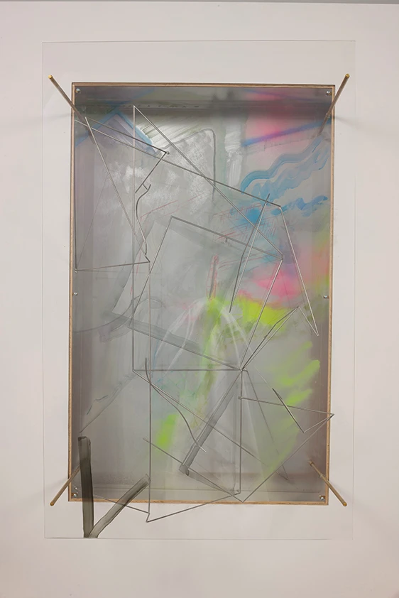 Change The Setting, Brass, Steel, Aluminium, Etched Glass & Acrylic , 2015