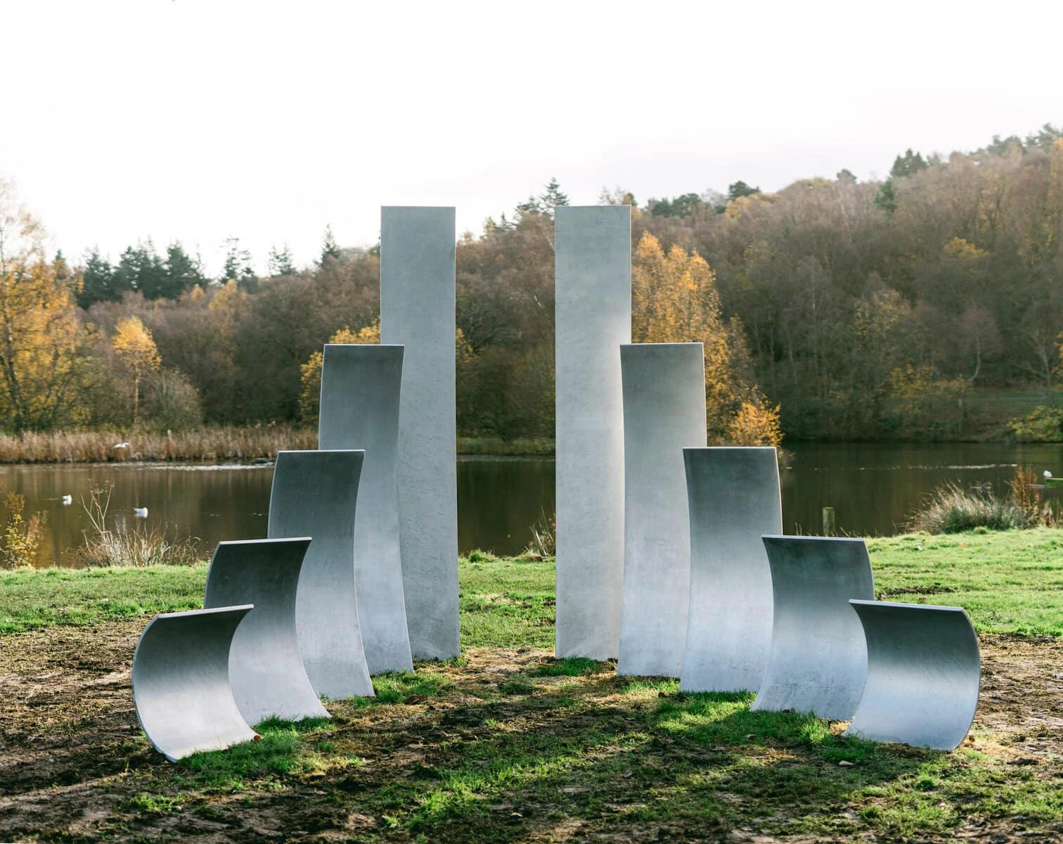 Covid Memorial Sculpture, Steel, 2025