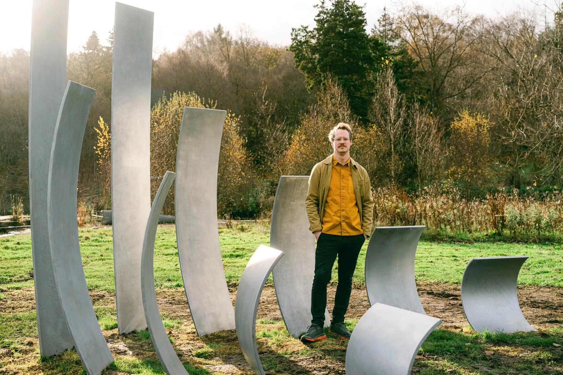 Covid Memorial Sculpture, Steel, 2025