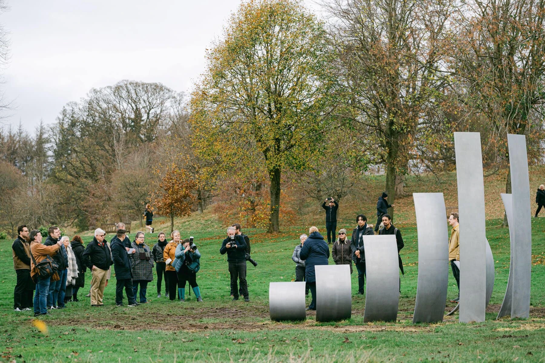 Covid Memorial Sculpture, Steel, 2025