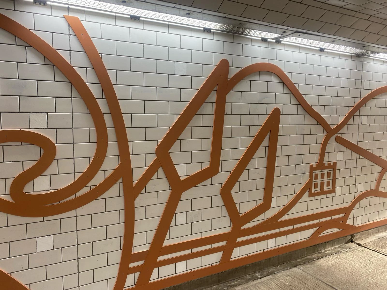 Dumbarton Underpass, Aluminium, Steel, Polycarbonate, 2024