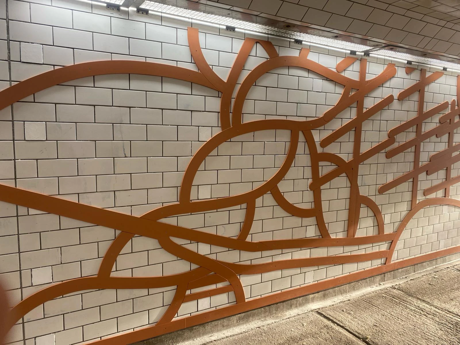 Dumbarton Underpass, Aluminium, Steel, Polycarbonate, 2024