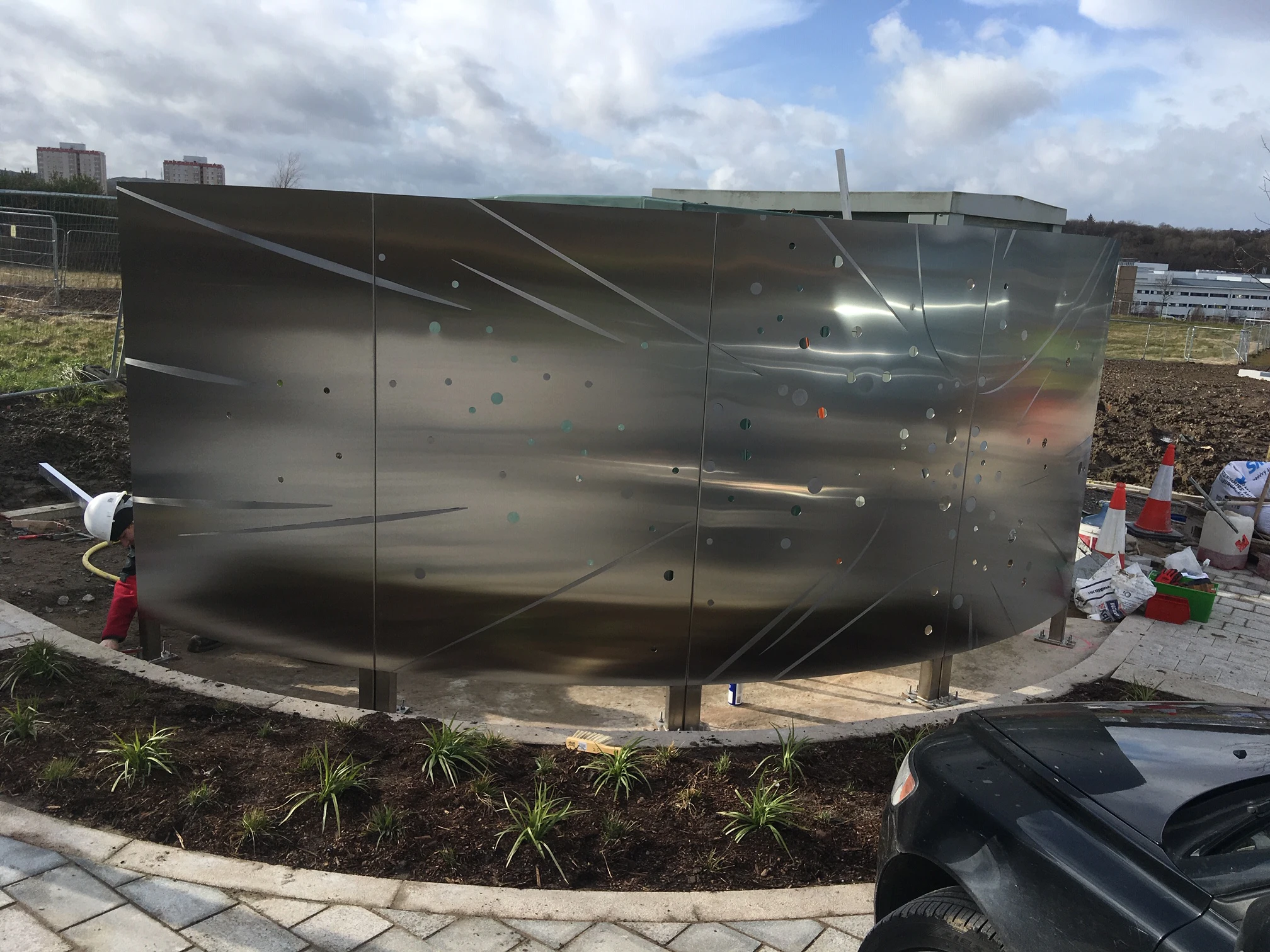 Edinburgh Bio Quarter, Stainless Steel, 2019