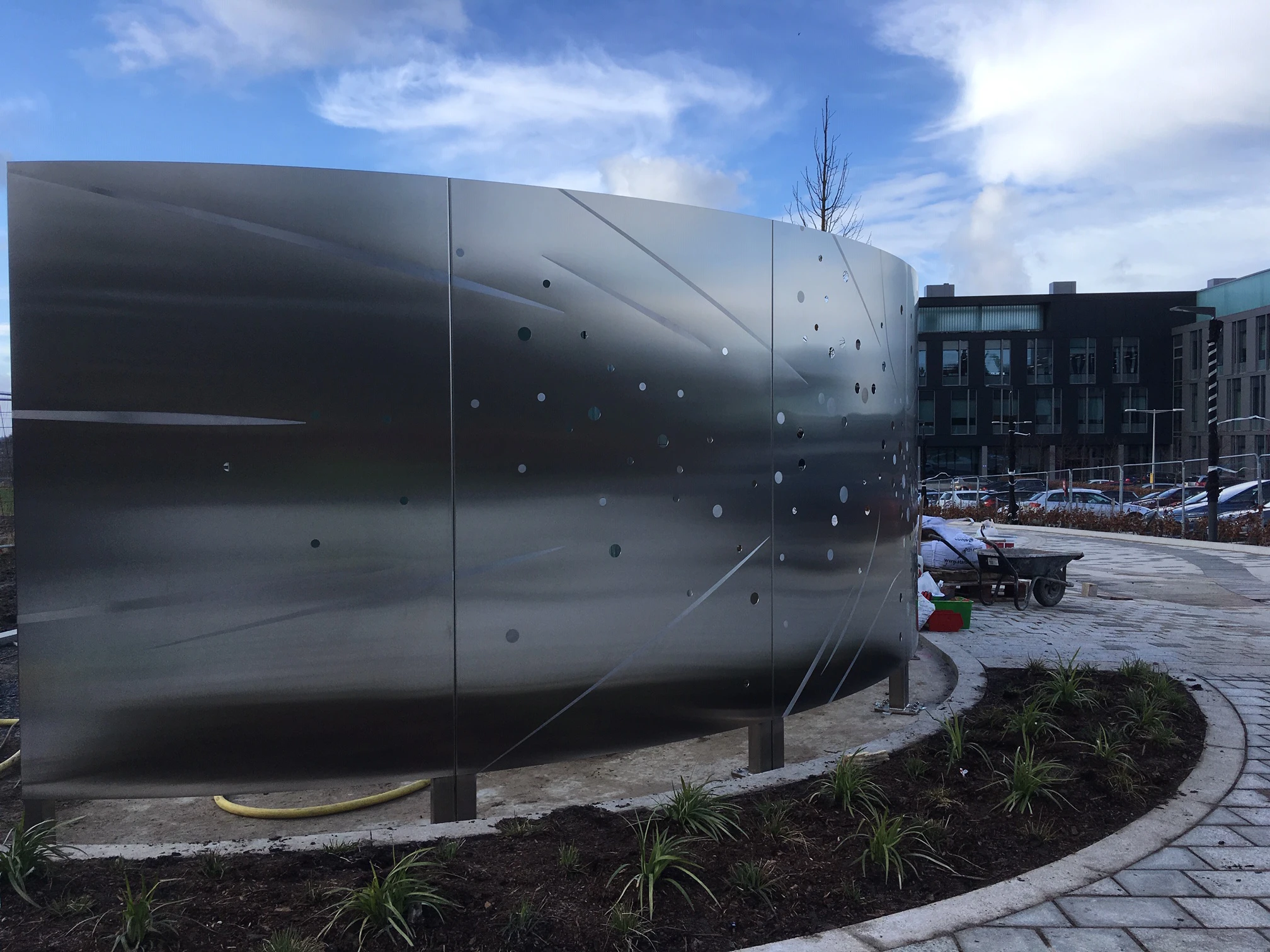 Edinburgh Bio Quarter, Stainless Steel, 2019
