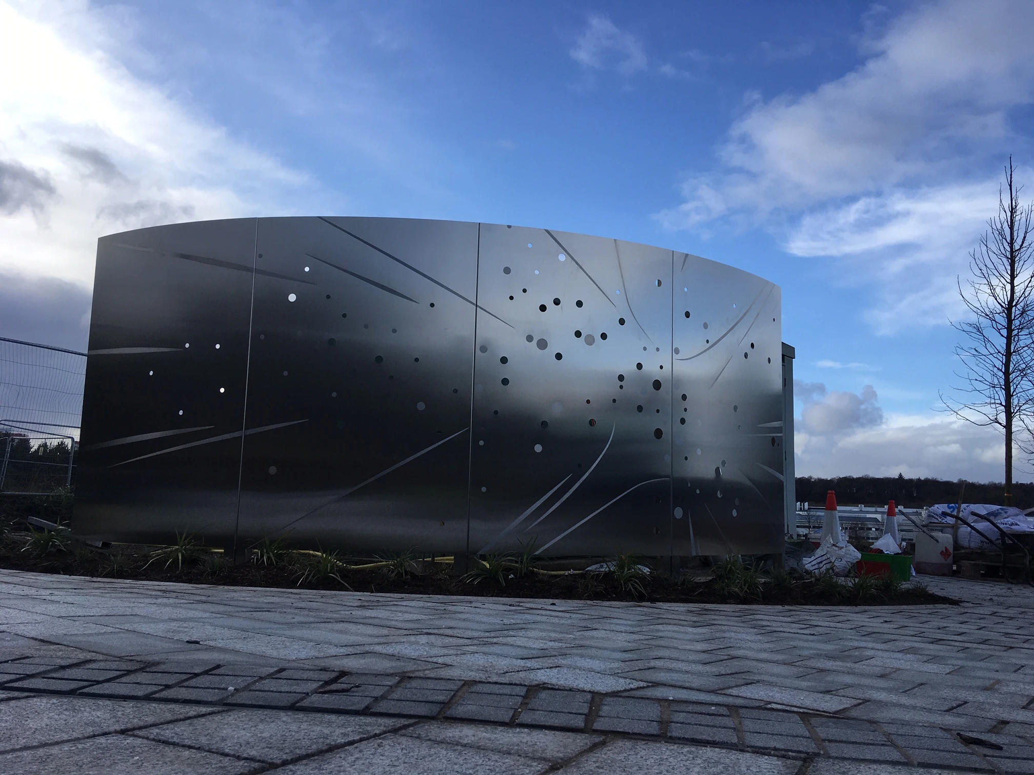 Edinburgh Bio Quarter, Stainless Steel, 2019
