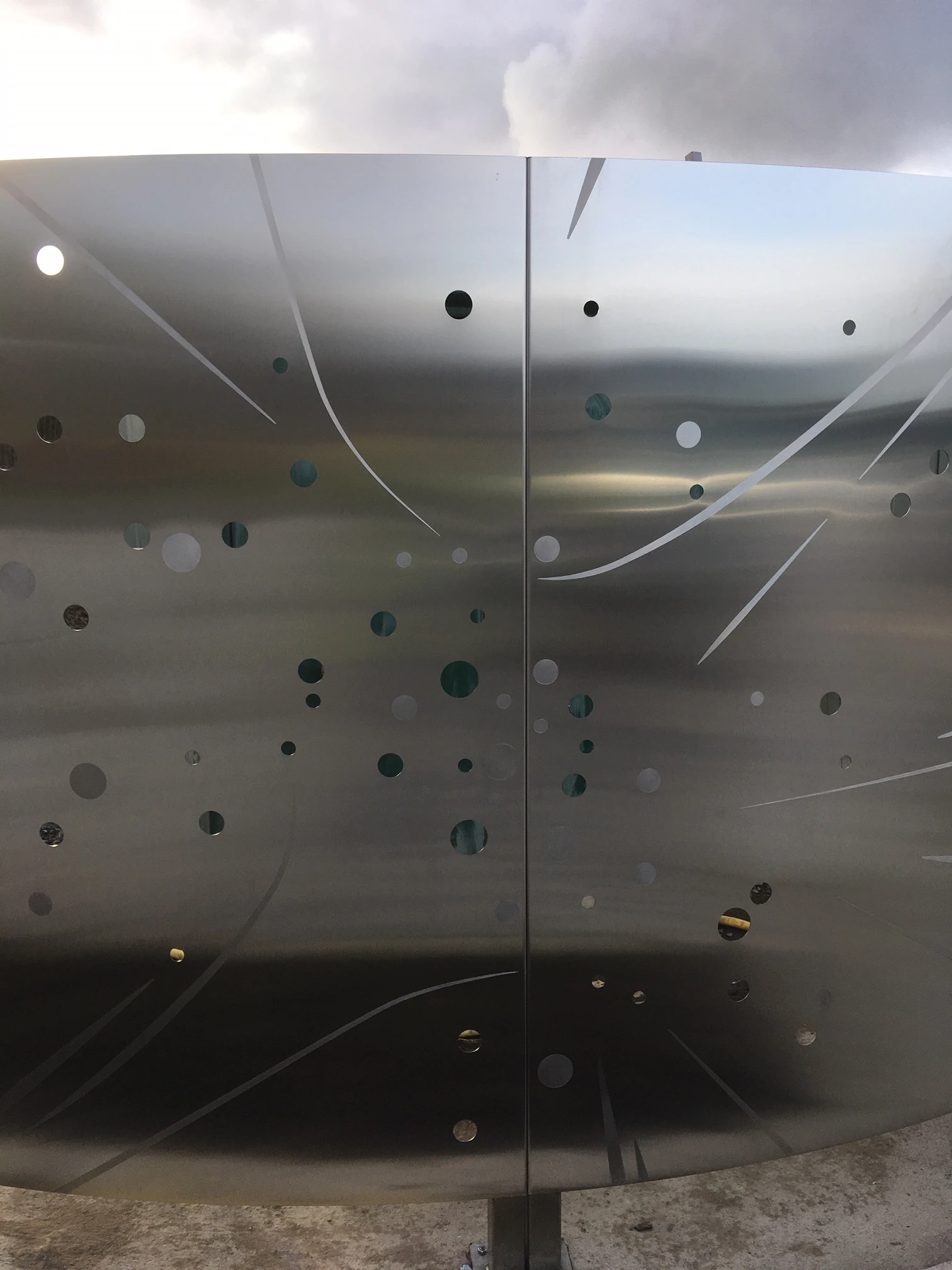 Edinburgh Bio Quarter, Stainless Steel, 2019