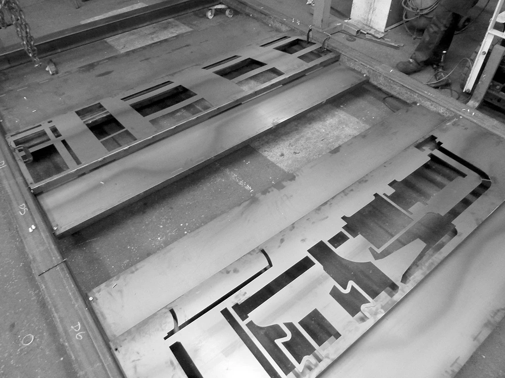 Gallowgate Artwork, Galvanised Powder Coated Steel, 2019