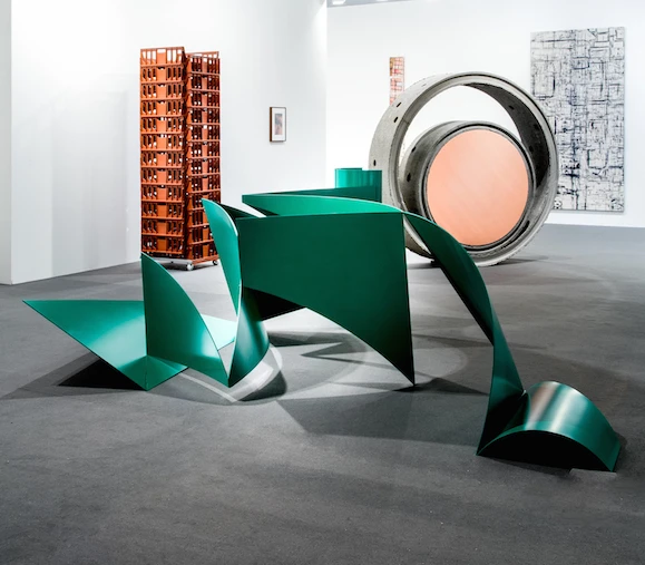 Green Streamer, Stainless Steel, 2014