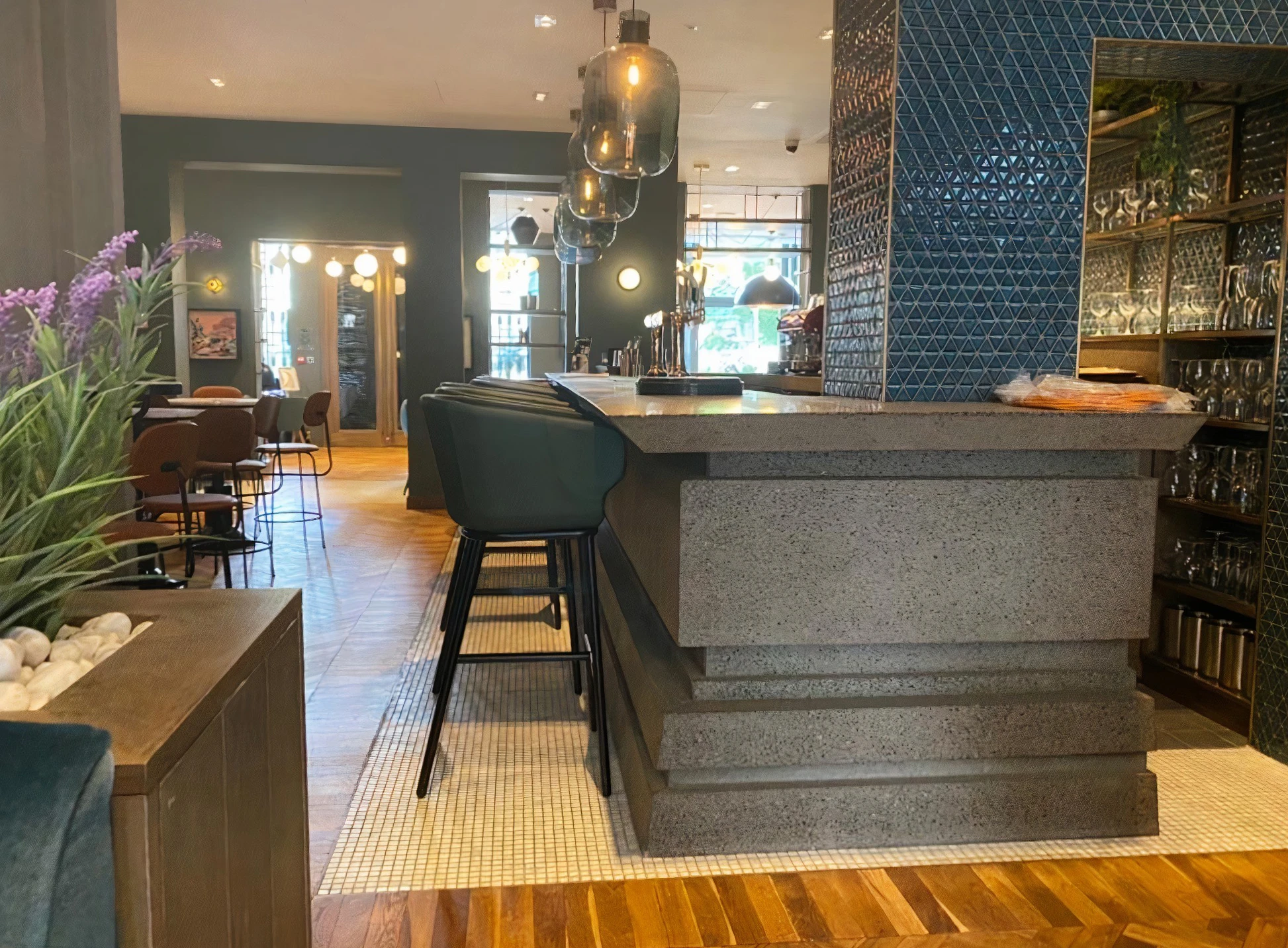 Ibis Hotel, Edinburgh, Polished Concrete, 2020
