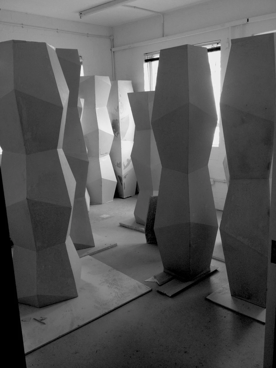Inside Rooms Drift In And Out Of Sleep, Jesmonite, 2015