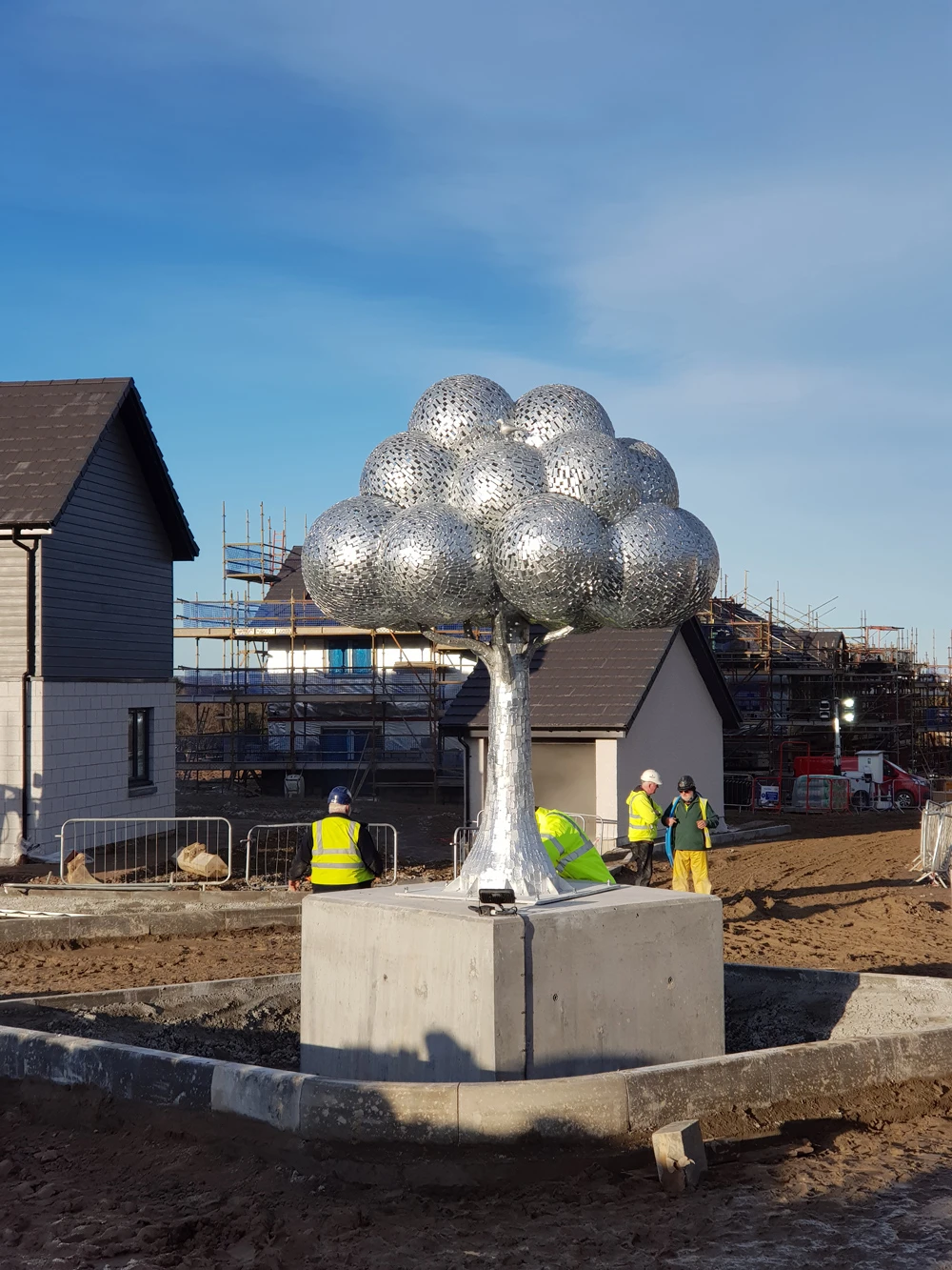 Kinion Tree, Galvanised Steel, 2019