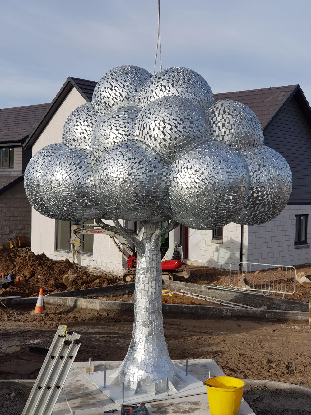 Kinion Tree, Galvanised Steel, 2019