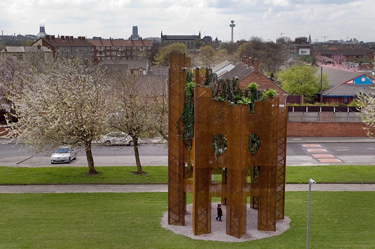 Liverpool Rotunda, Steel, 2008