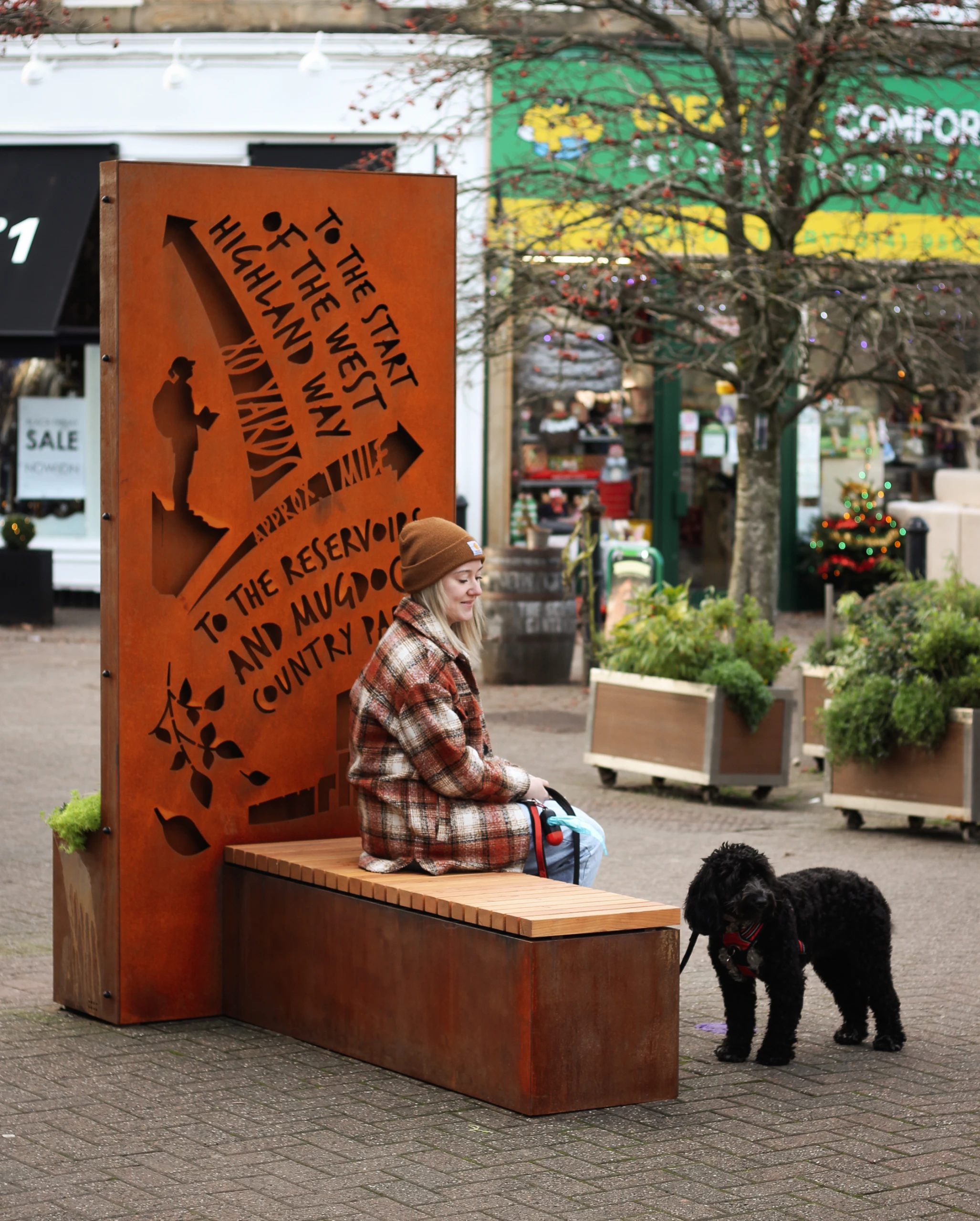 Milngavie Streetscape Project, 2021