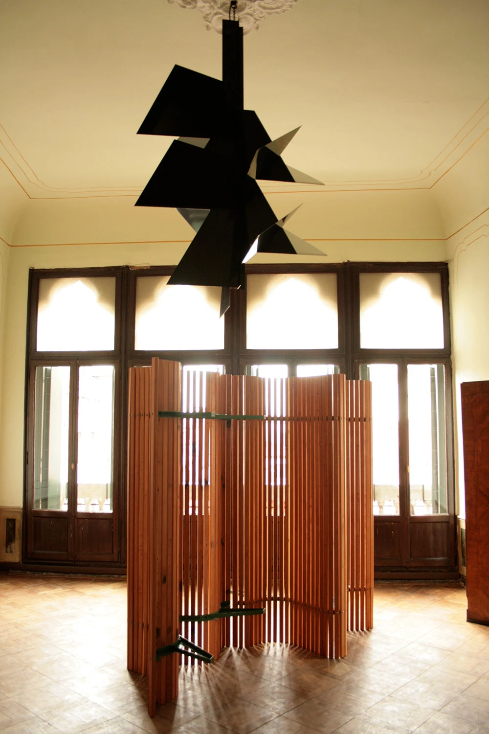 No Reflections, Aluminium, Steel, Timber, 2009