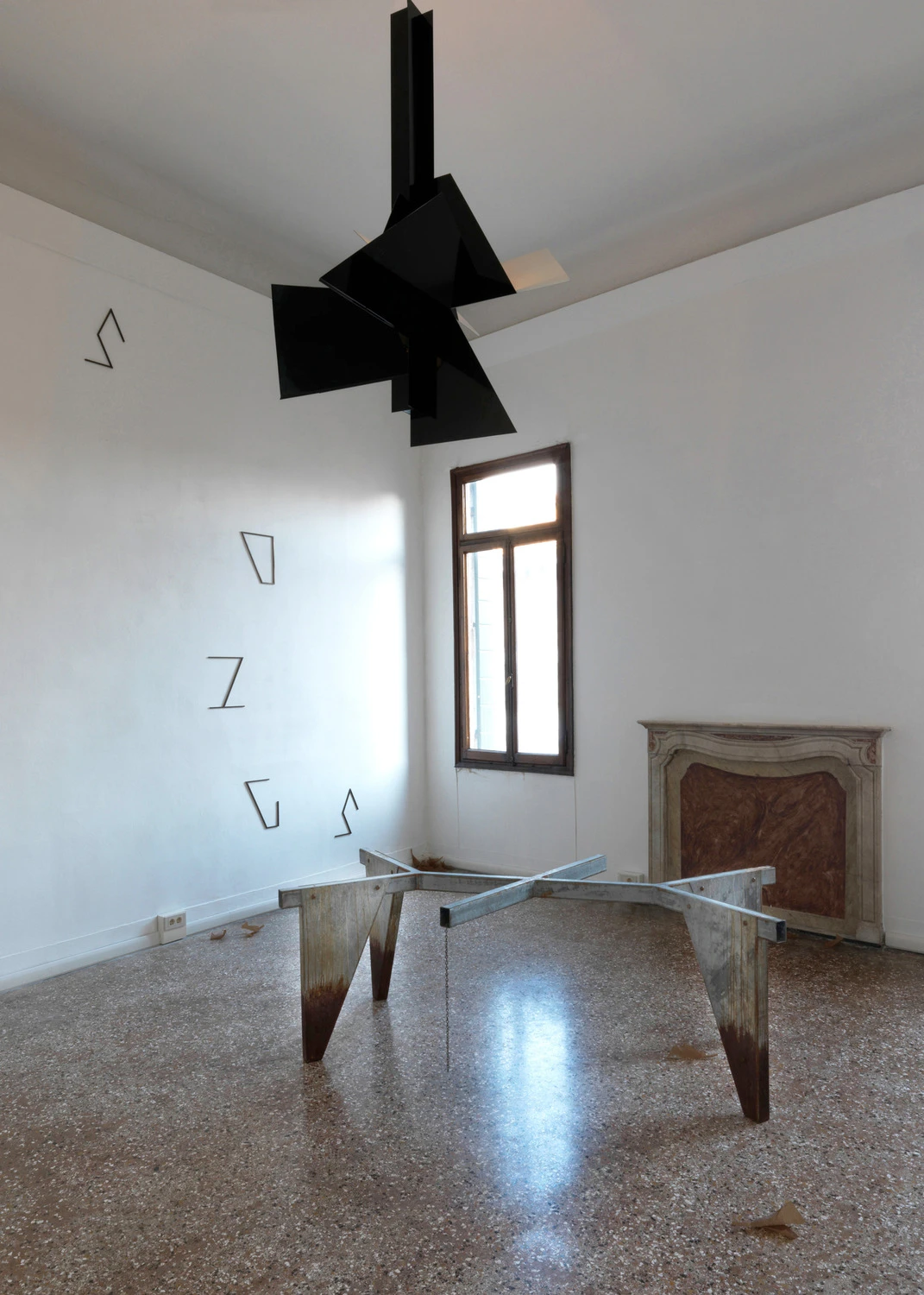 No Reflections, Aluminium, Steel, Timber, 2009
