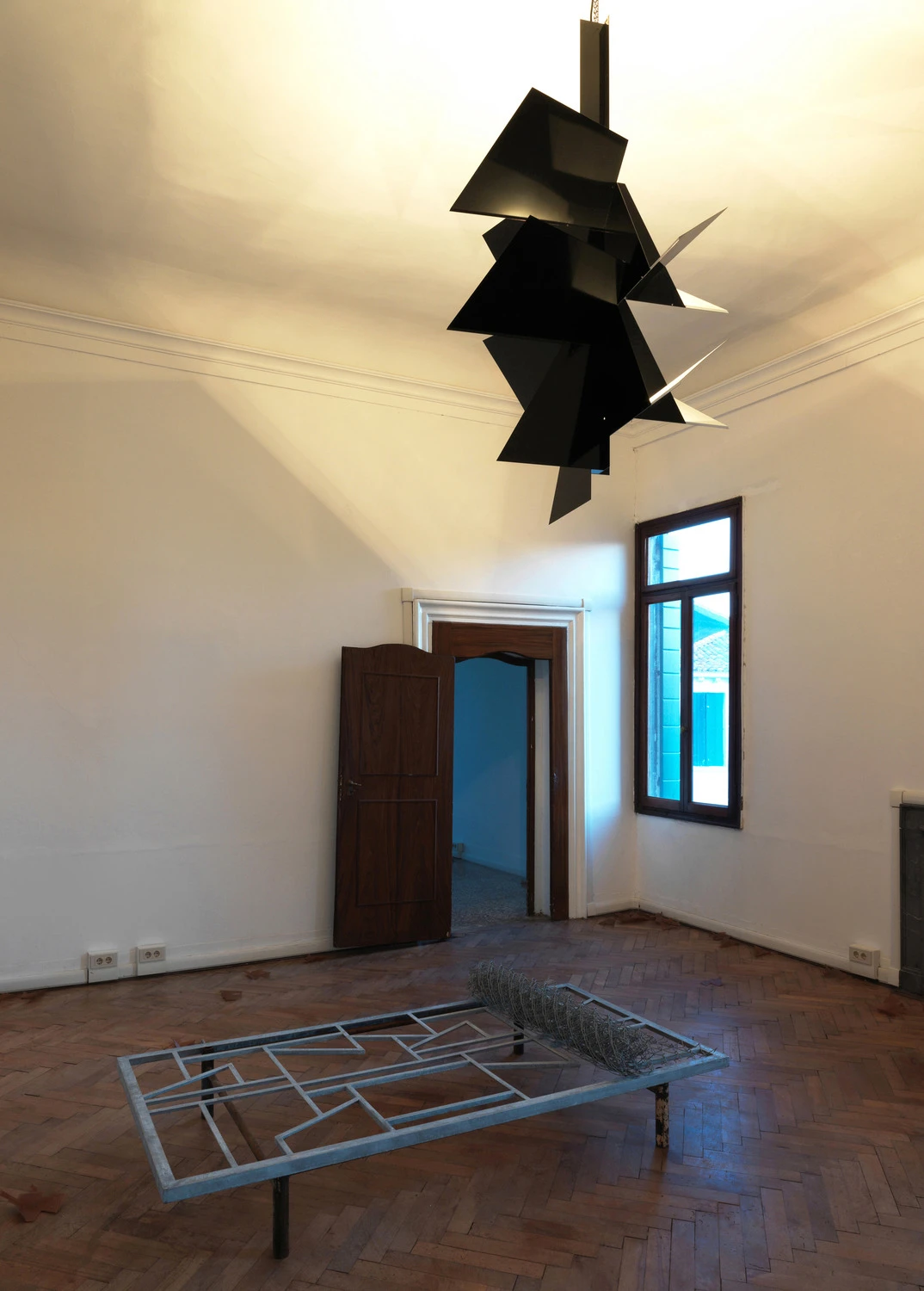 No Reflections, Aluminium, Steel, Timber, 2009