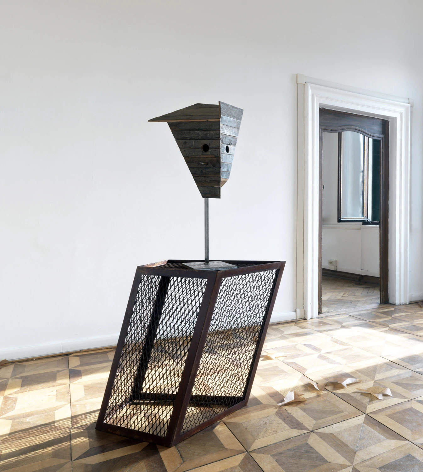 No Reflections, Aluminium, Steel, Timber, 2009