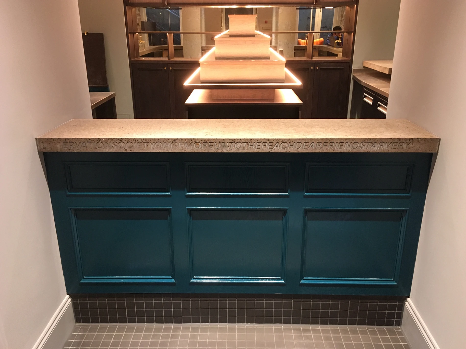 Scotch Malt Whisky Society, Polished Concrete, 2019