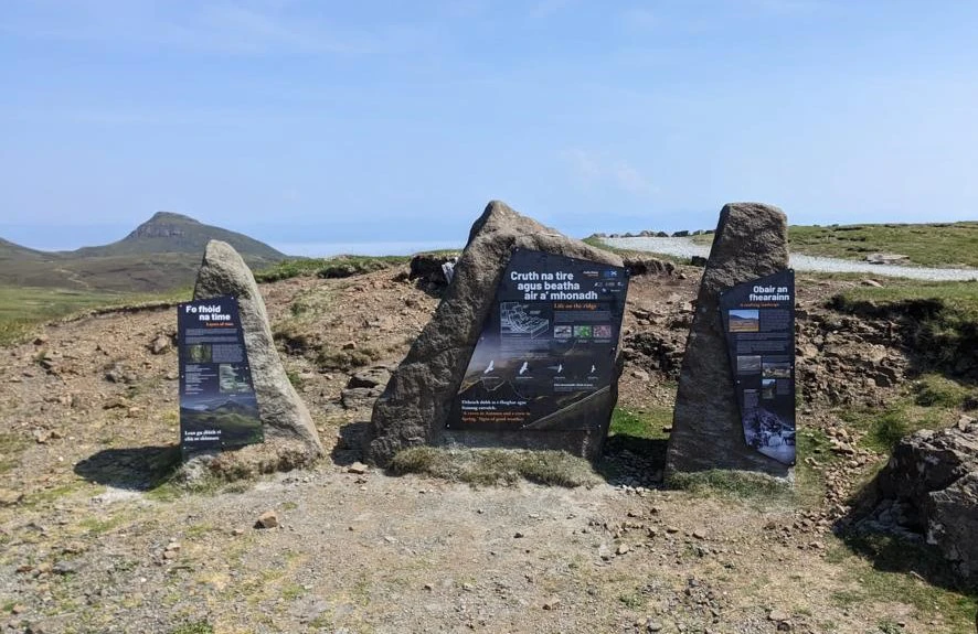 Skye Iconic Sites Project, Corten Steel, 2023