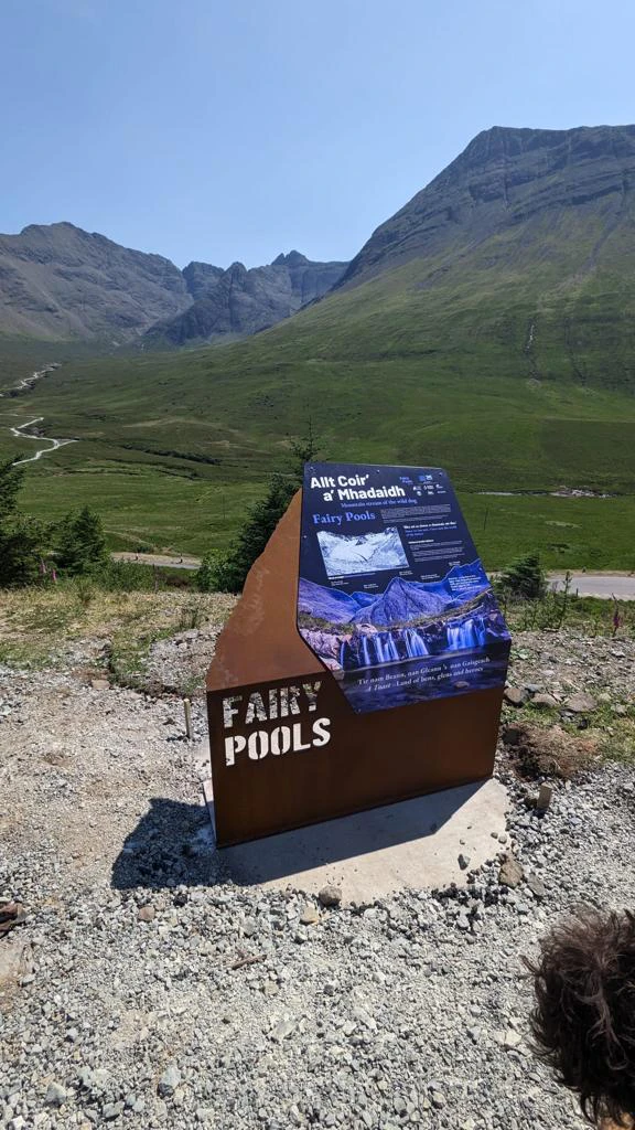 Skye Iconic Sites Project, Corten Steel, 2023