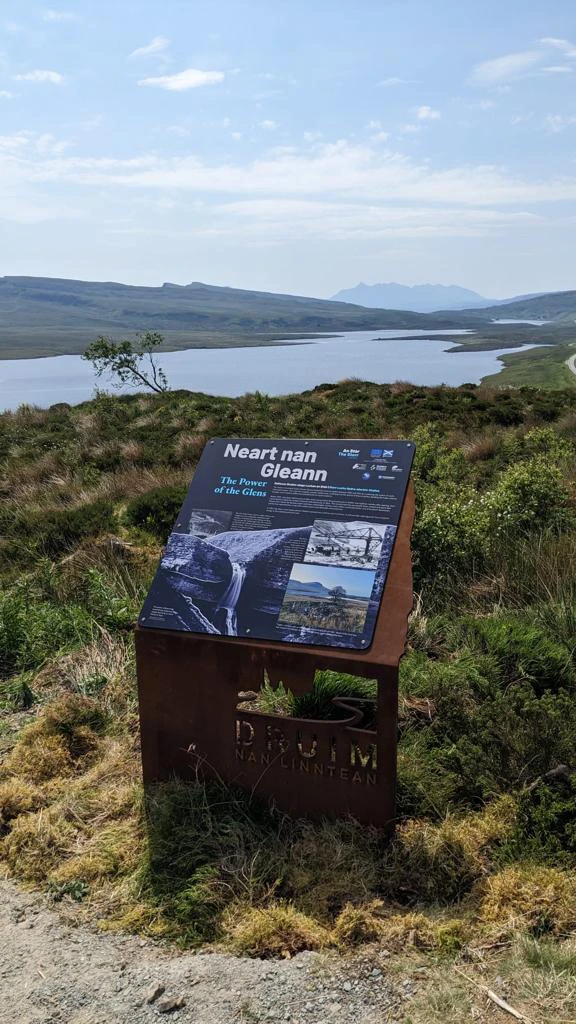 Skye Iconic Sites Project, Corten Steel, 2023