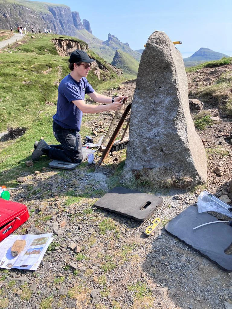 Skye Iconic Sites Project, Corten Steel, 2023