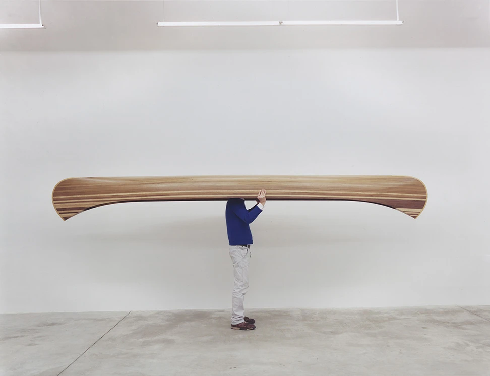 Strip Canoe, Wood, 2007