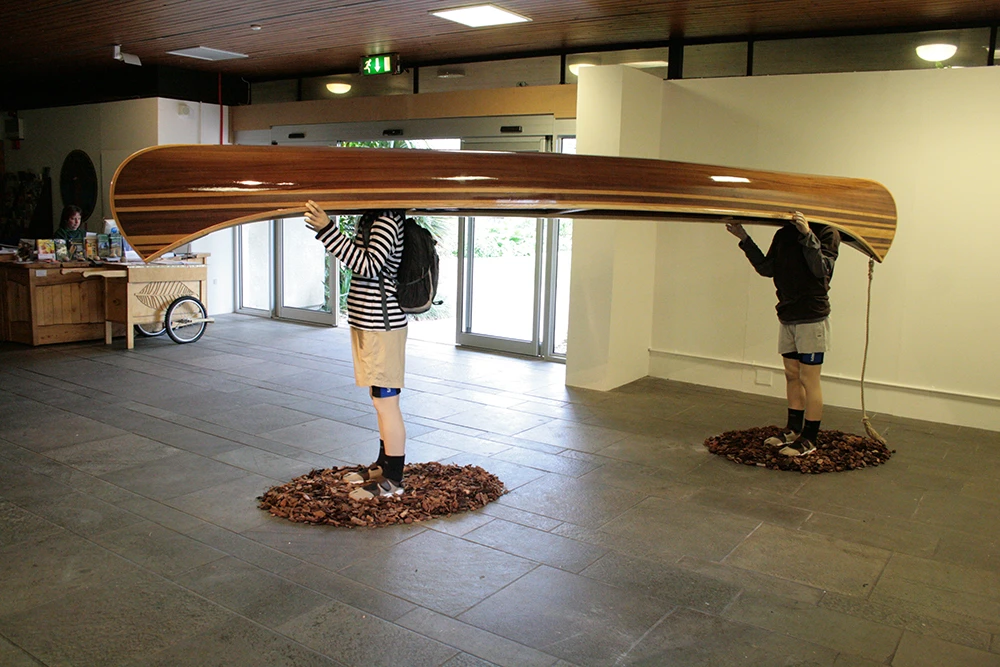 Strip Canoe, Wood, 2007