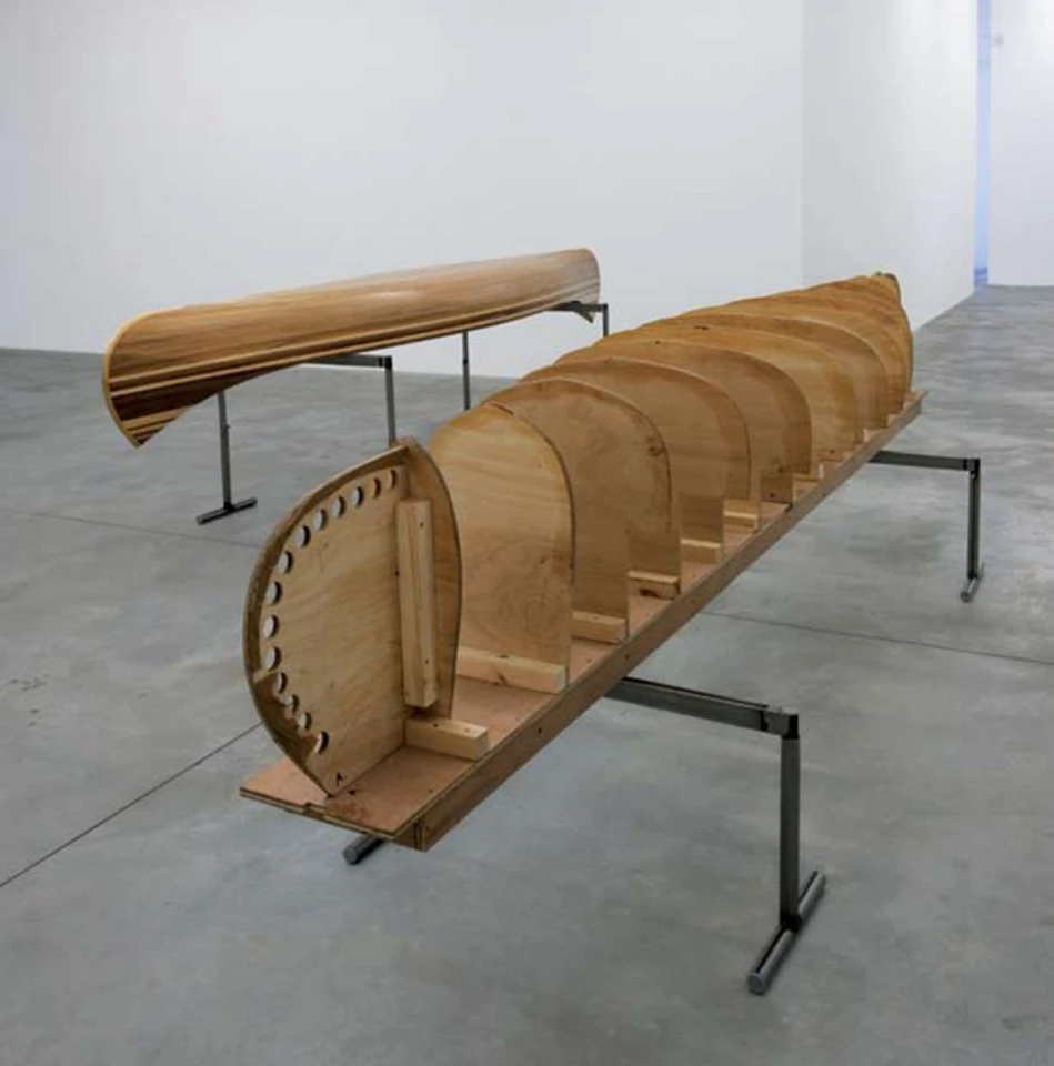 Strip Canoe, Wood, 2007