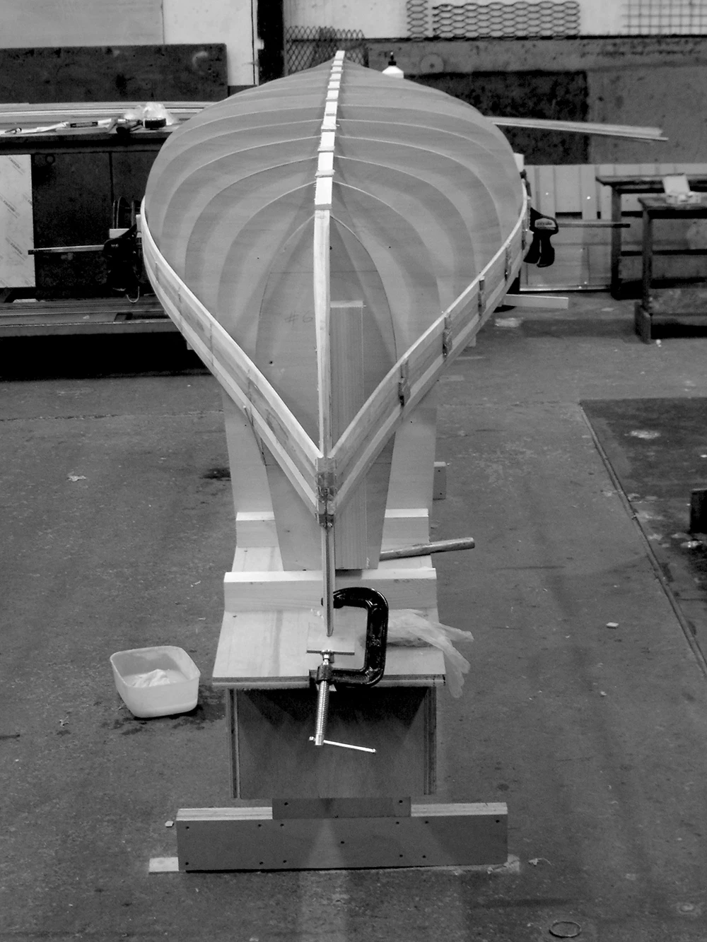Strip Canoe, Wood, 2007