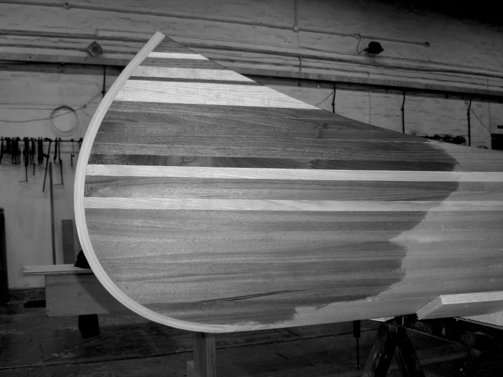 Strip Canoe, Wood, 2007