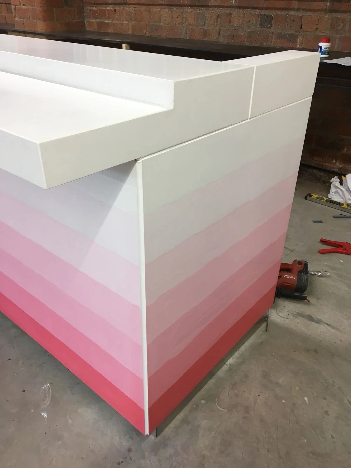 The Acid Bar, Jesmonite, 2018